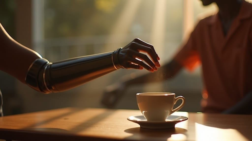 AI Prosthetic Arms Feel Most Natural at One Second Per Reach, VR Study Finds