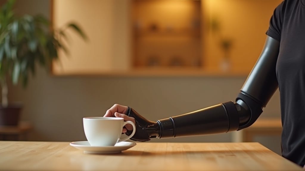 AI Prosthetic Arms Feel Most Natural at One Second Per Reach, VR Study Finds