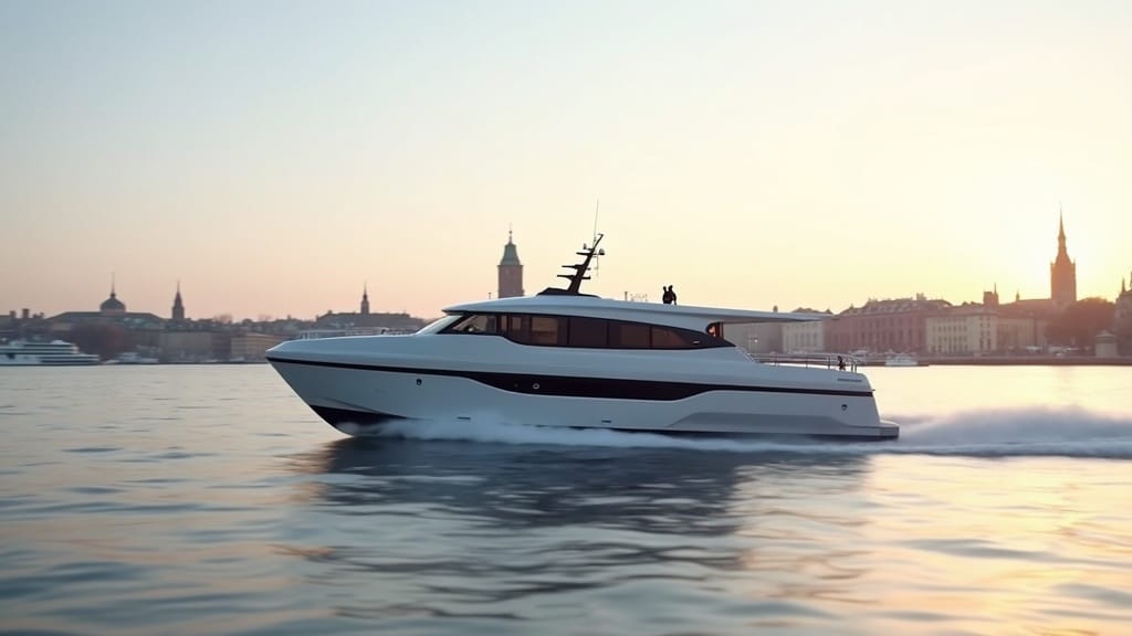 Stockholm's 'Flying' Electric Ferry Transforms Waterway Commuting