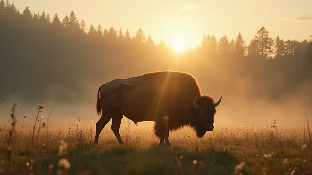 European Bison Roam the Carpathians Again After a Century