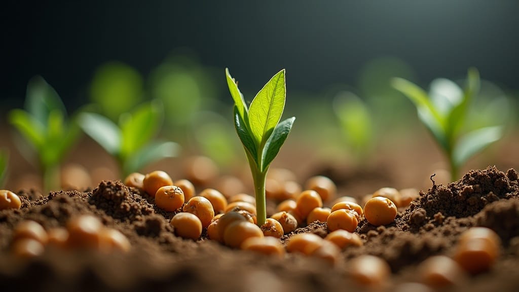 Scientists Grow Chickpeas in Simulated Moon Soil, Opening Door to Lunar Farming