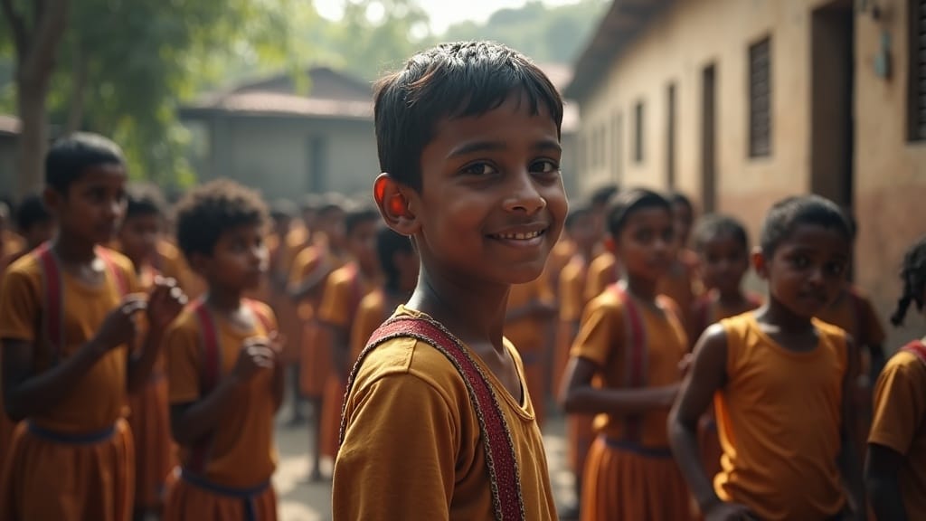 Teacher Wins $1 Million Prize for Turning India's Slums into Open-Air Classrooms