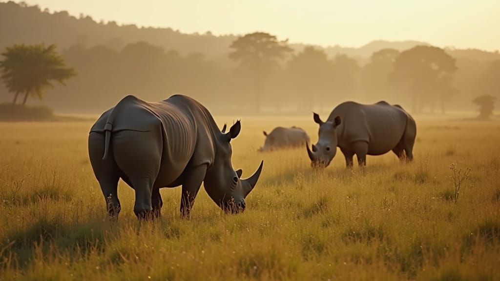 Rhinos Return to Ugandan National Park After 40-Year Absence