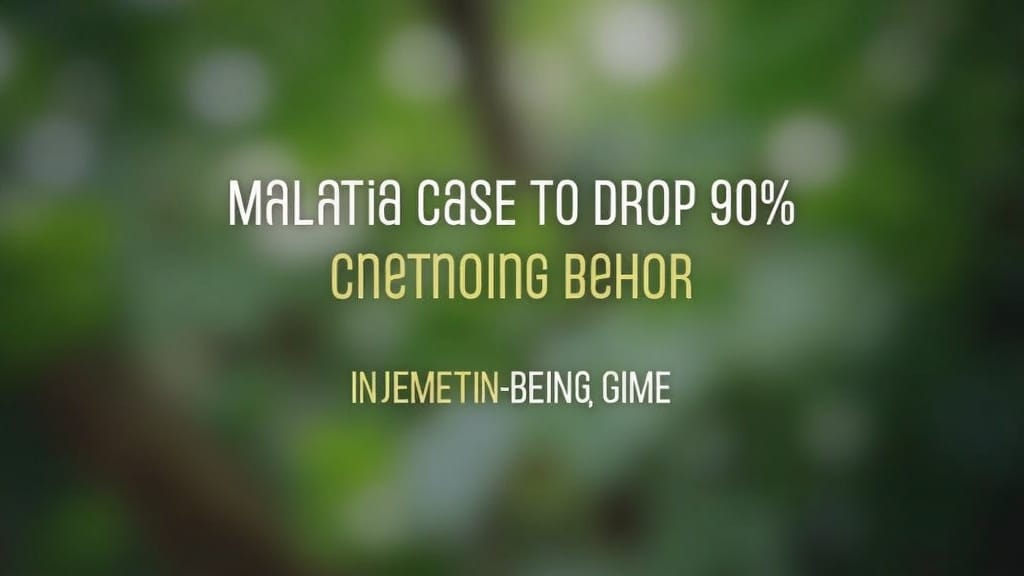 Malaria Cases Drop 90% in Greater Mekong Region