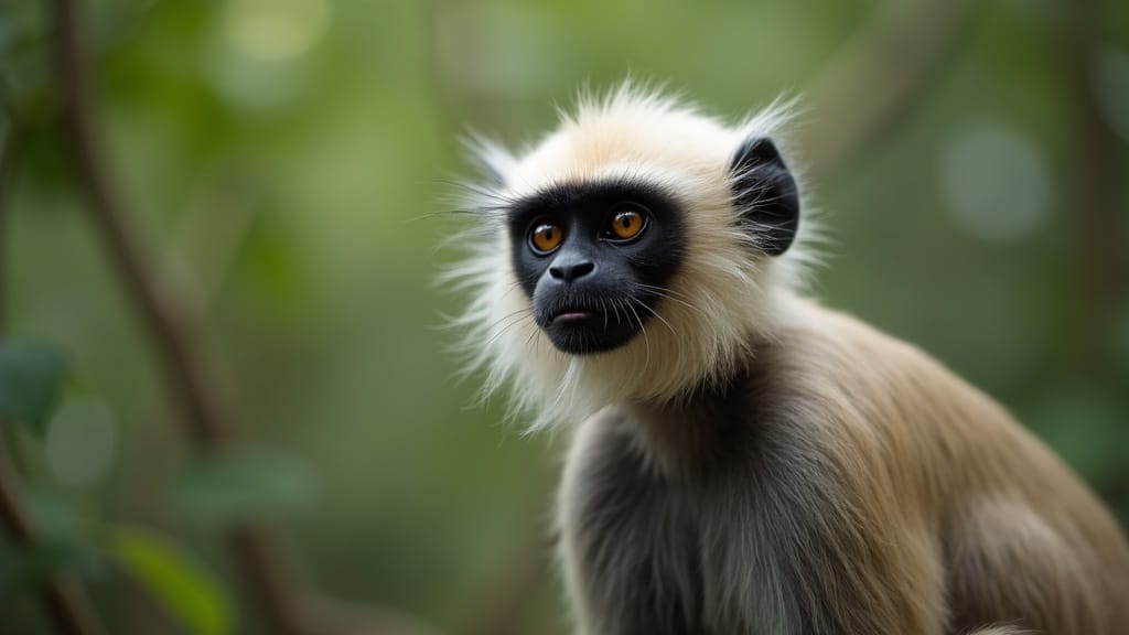 White-Headed Langur Population Quadruples Through Tech-Driven Conservation