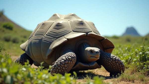 Galápagos Tortoises Stage 100-Year Comeback