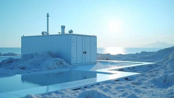 Breakthrough Battery Stores Energy While Cleaning Seawater