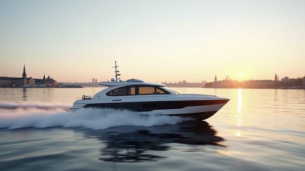 Stockholm's 'Flying' Electric Ferry Transforms Waterway Commuting