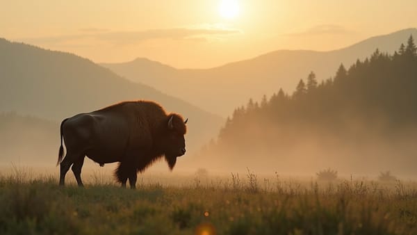 European Bison Roam the Carpathians Again After a Century