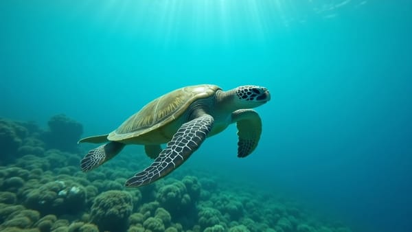 From the Brink Back: Green Sea Turtles Make Historic Recovery from Near-Extinction