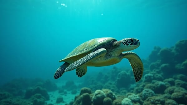 From the Brink Back: Green Sea Turtles Make Historic Recovery from Near-Extinction