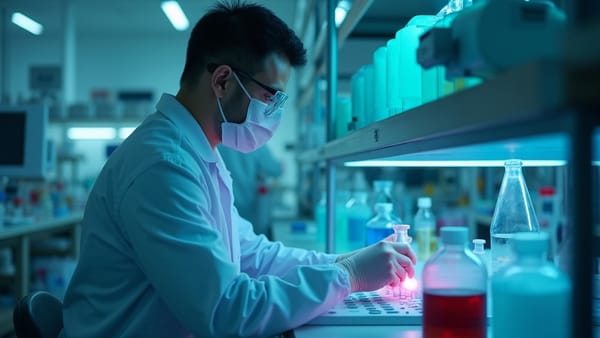 From Lab to Life-Saving: LED-Powered Method Transforms Natural Gas Into Medicine