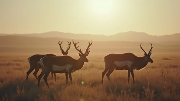 Saiga Antelope Population Recovers from Near-Extinction in Central Asia