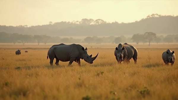 Uganda Returns Rhinos to Historic Range After 43-Year Absence