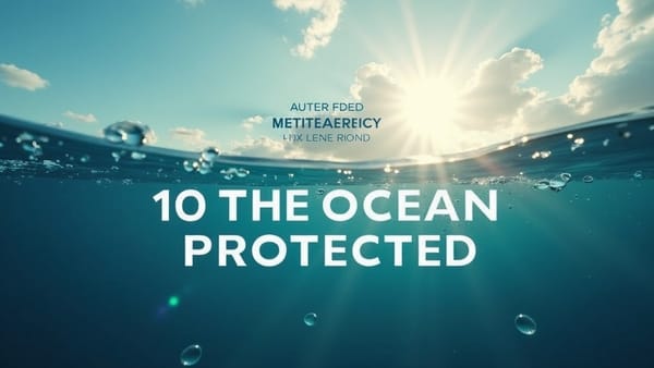 Global Milestone as 10% of the Ocean Is Now Protected